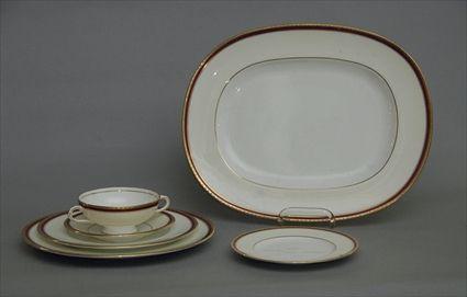 Appraisal: Partial Minton Dinner Service Provenance from the Estate of Emma