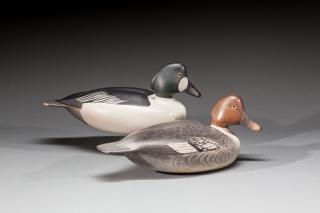 Appraisal: Goldeneye Pair by Charles E Shang Wheeler Charles E Shang