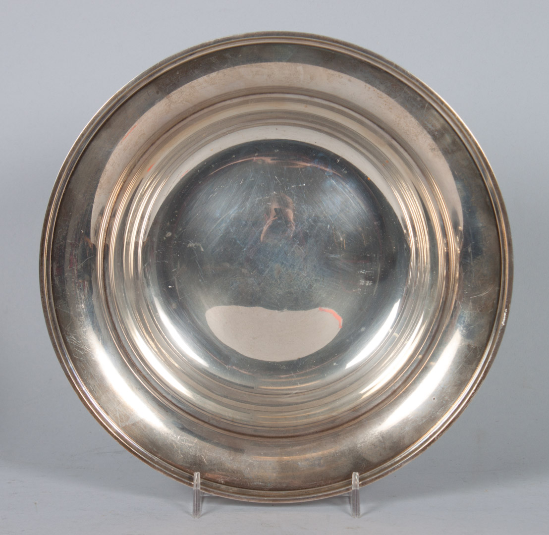 Appraisal: S Kirk Son sterling silver bowl pattern in Diam ozt