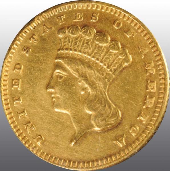 Appraisal: Indian Head Gold Description Graded GENUINE MOUNT REMOVED by PCGS