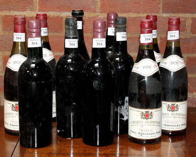 Appraisal: BOTTLES unlabelled presumably Port with Block Grey and Block covers