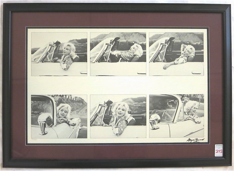 Appraisal: GEORGE BARRIS American B Marilyn Monroe car montage Opening measures