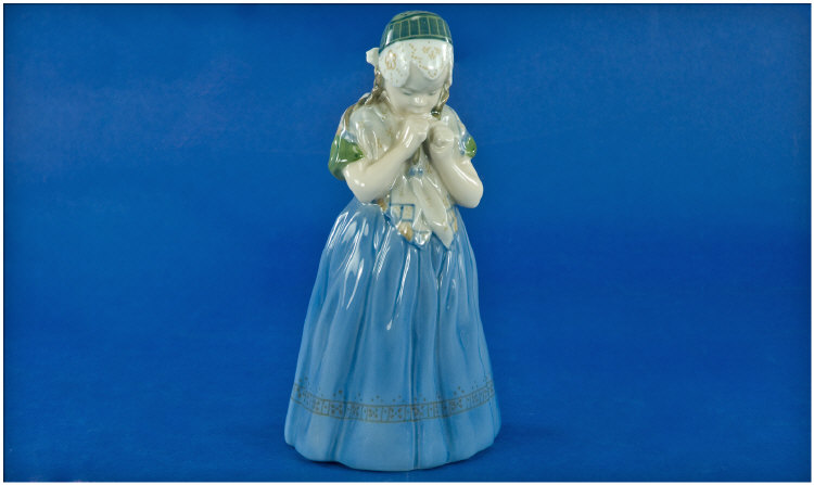 Appraisal: Royal Copenhagen Figure Girl From Bornholm No Height Inches