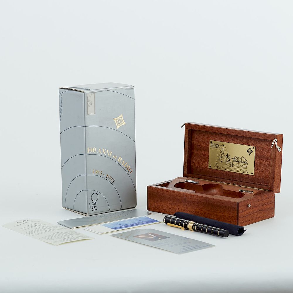 Appraisal: Omas Guglielmo Marconi Anni Di Radio - Limited Edition Fountain