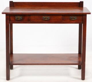 Appraisal: STICKLEY BROS OAK SERVER C STICKLEY BROS OAK SERVER C