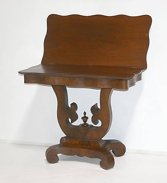 Appraisal: A Classical mahogany games table circa height in width in