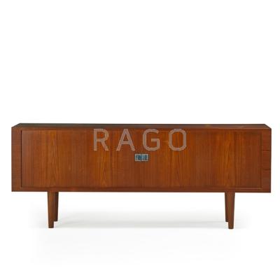 Appraisal: HANS WEGNER - R Y MOBLER Cabinet Denmark s Teak