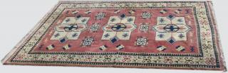 Appraisal: mid th c Turkish Heriz design carpet ' x '