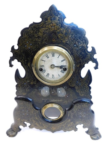 Appraisal: A late thC American mantel clock by the Waterbury Clock