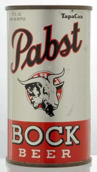 Appraisal: Pabst Bock Flat Top Instructional Beer Can - OI Very