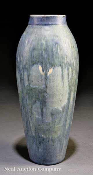 Appraisal: A Newcomb College Art Pottery Semi-Matte Glaze Vase decorated by