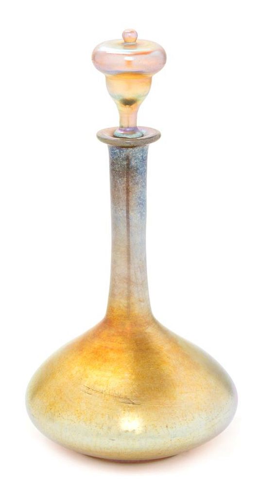 Appraisal: Tiffany Studios American Early th Century Decanter with Stopper Tiffany