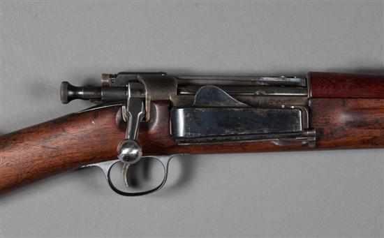 Appraisal: U S Springfield Armory Model Krag caliber bolt-action rifle serial