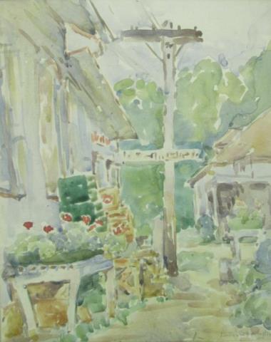 Appraisal: Constance Forsyth IN TX - x watercolor signed lower right