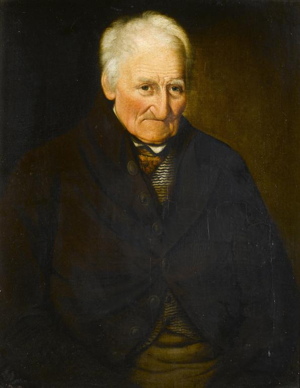 Appraisal: ENGLISH SCHOOL TH CENTURY PORTRAIT OF THE CENTENARIAN EDWARD NALL