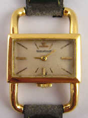 Appraisal: A vintage Swiss hallmarked carat gold Jaeger Le Coultre lady's