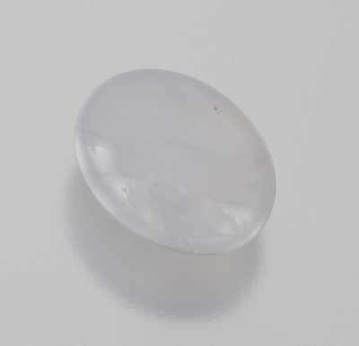 Appraisal: An Unmounted Star Sapphire Carat Cabochon cut weighting ct Pale