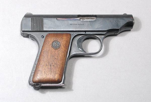 Appraisal: An Ortgies patent semi-automatic pocket pistol by Deutches-Werkcirca - Serial