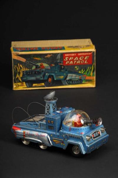 Appraisal: Space Patrol Toy Description Japanese Made by K Working When