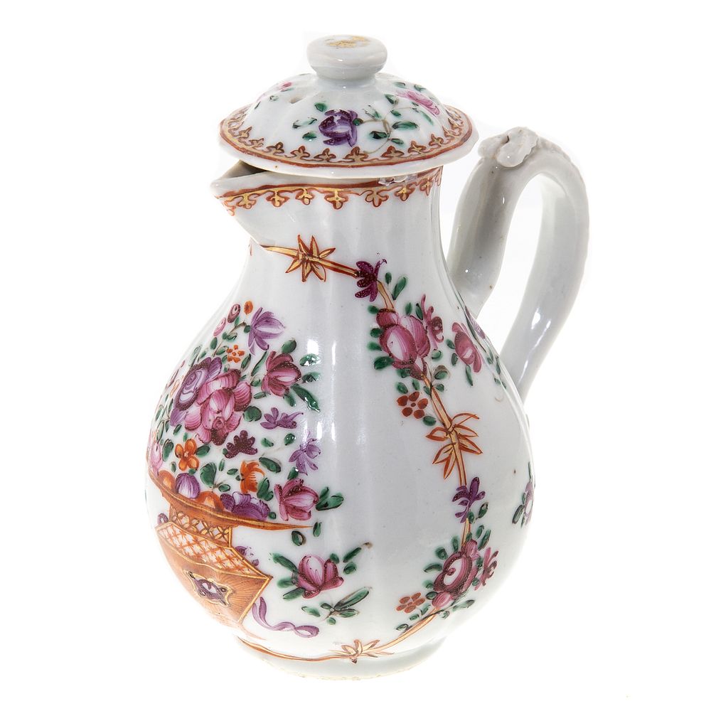 Appraisal: Chinese Export Famille Rose Cream Jug Circa having Famille Rose