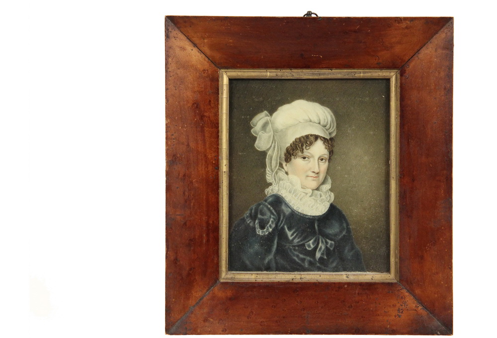 Appraisal: TH C ENGLISH SCHOOL - Portrait of Mrs Wadham Wyndham