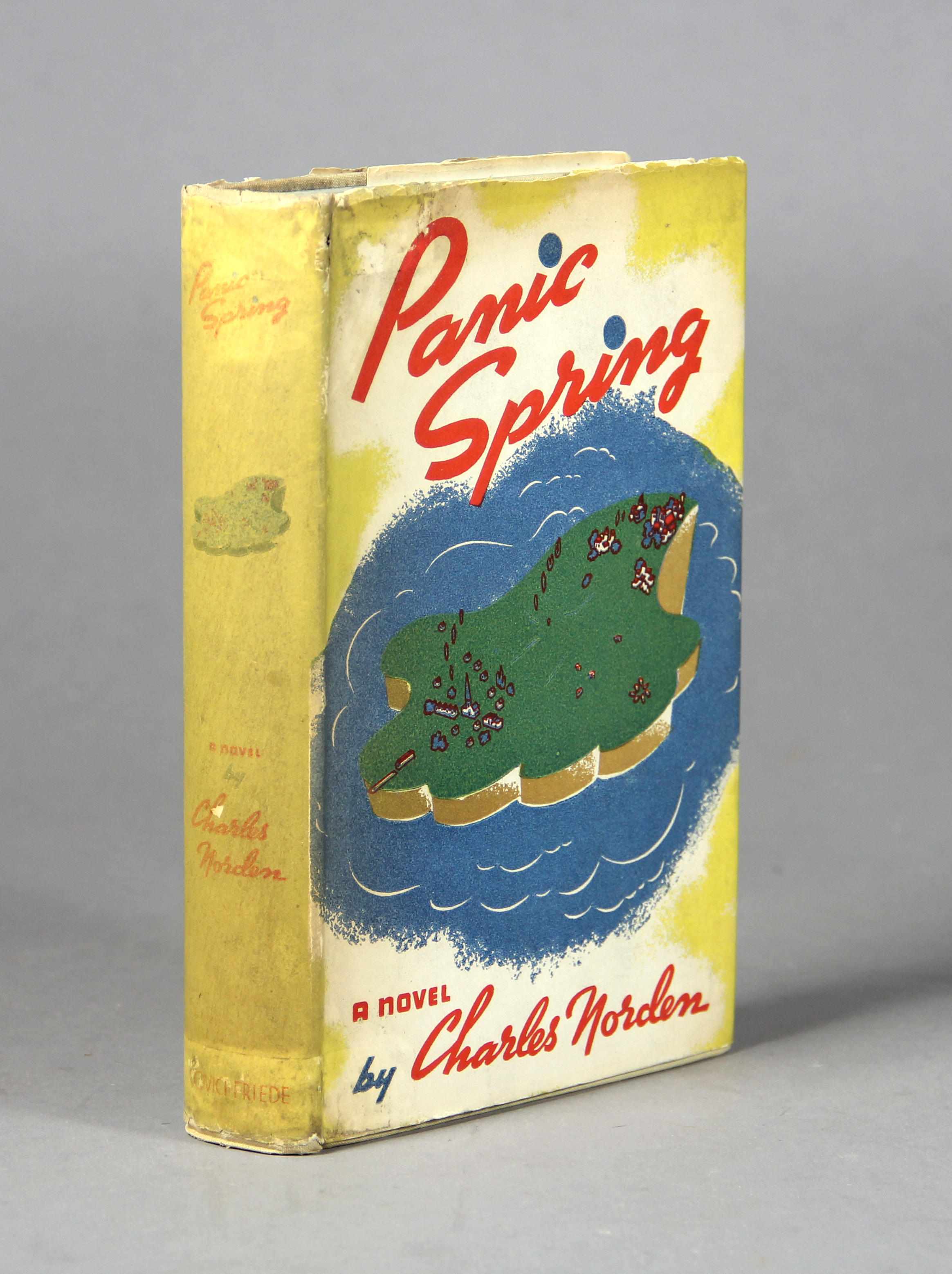 Appraisal: DURRELL LAWRENCE - Panic Spring London Faber and Faber Original