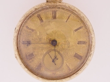 Appraisal: English fusee K OF KWKS with bull s eye crystal