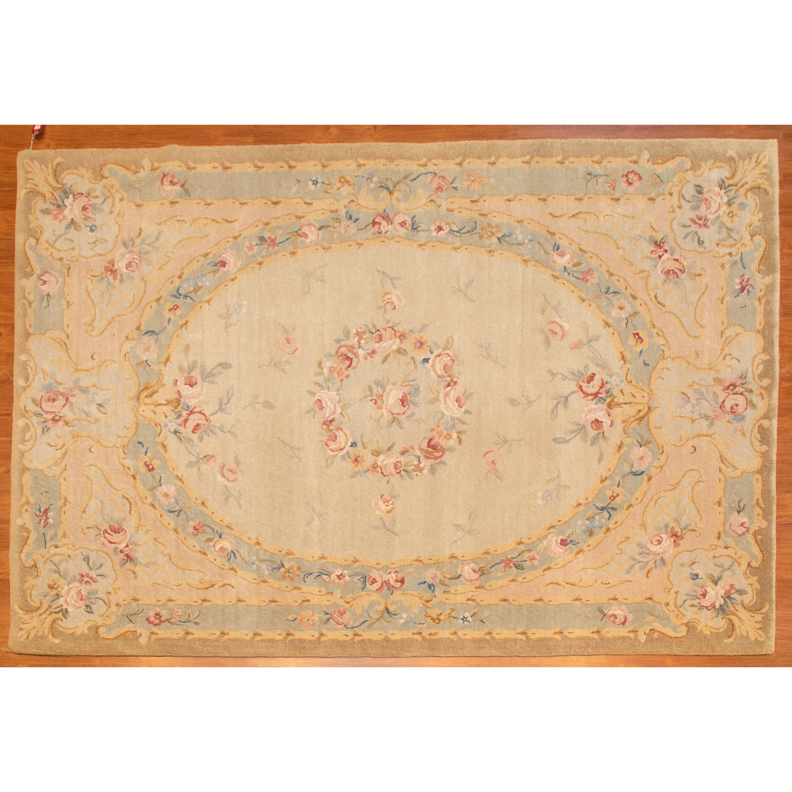 Appraisal: SAVONNERIE RUG CHINA X Fourth quarter- th century hand-knotted wool