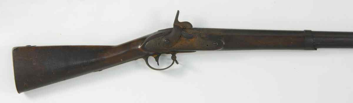 Appraisal: U S SPRINGFIELD MODEL MUSKET cal Converted to percussion Stock