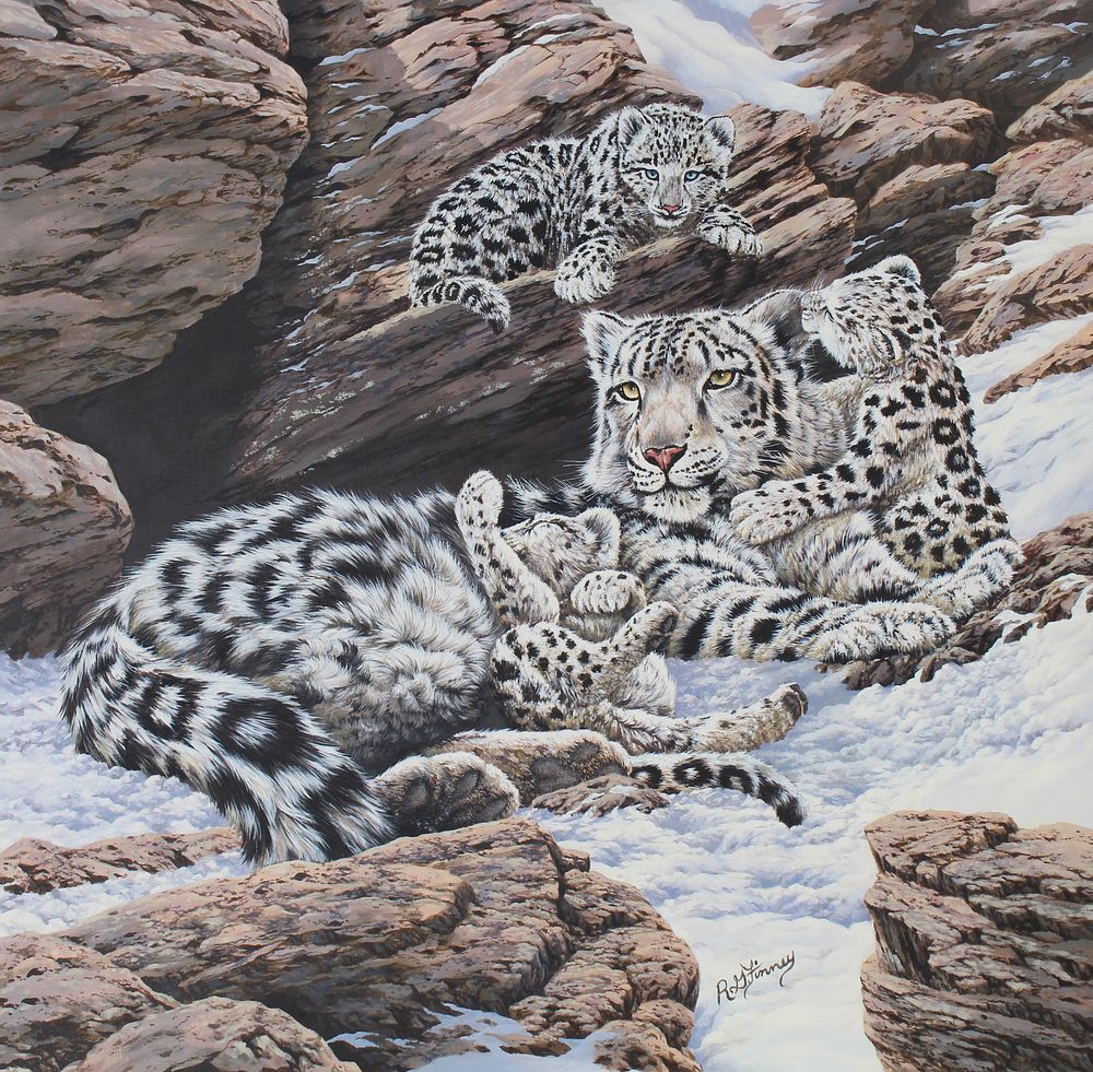 Appraisal: R G Finney B Snow Leopard R G Finney Wyoming