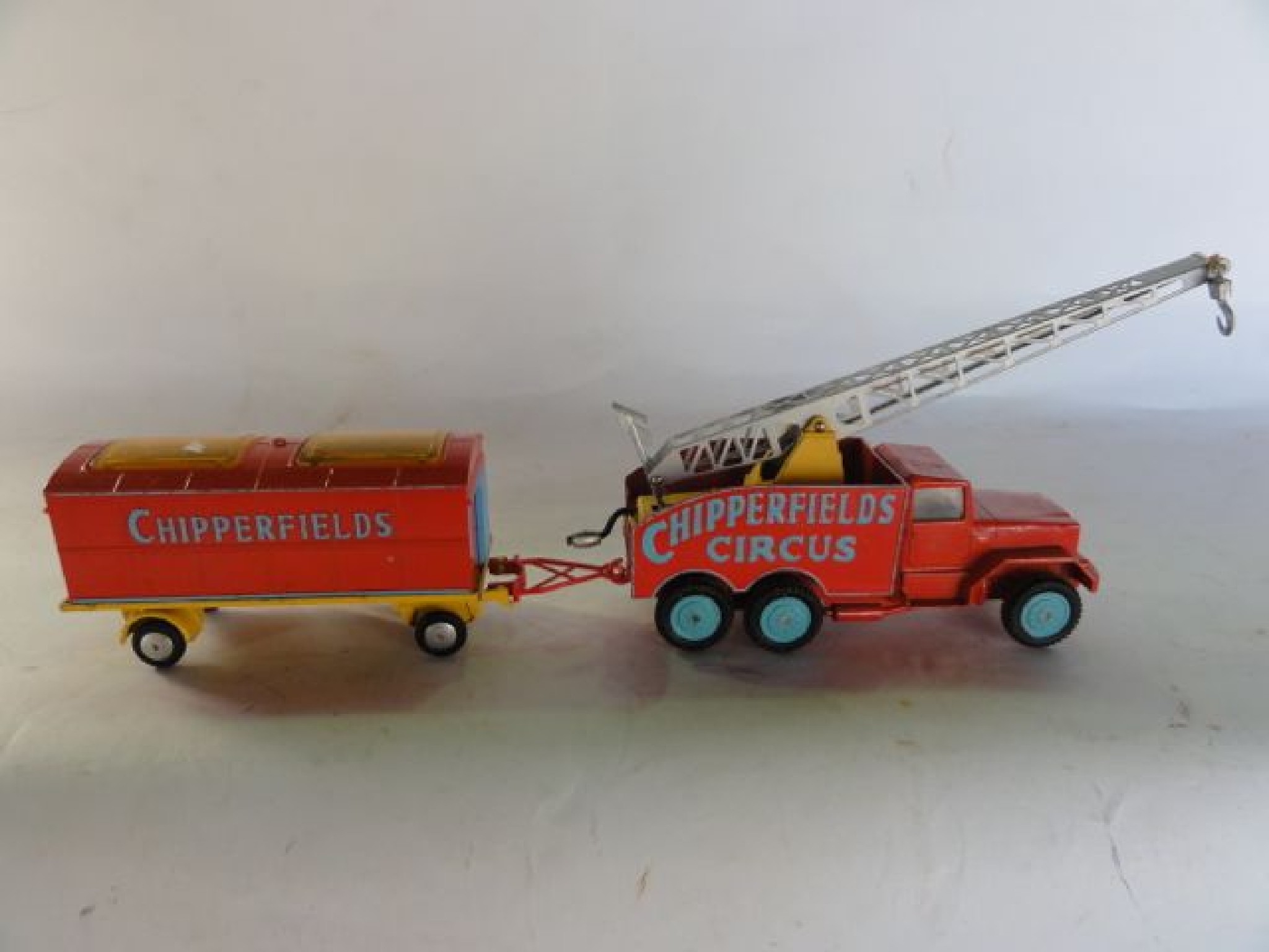 Appraisal: A Corgi Major Toys Chipperfields Circus International x truck with