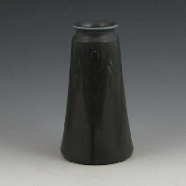 Appraisal: Rookwood matte glazed vase from with incised decoration by Elizabeth