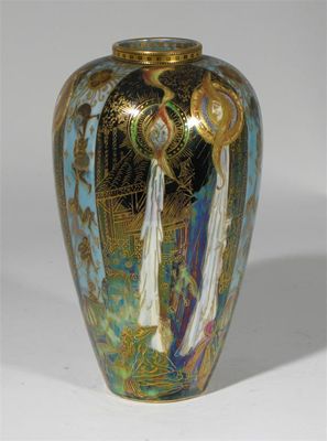 Appraisal: Candlemas' a Wedgwood Fairyland Lustre shape no designed by Daisy