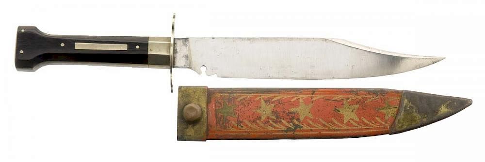 Appraisal: English Bowie Knife by W Butcher Blade in wonderful condition