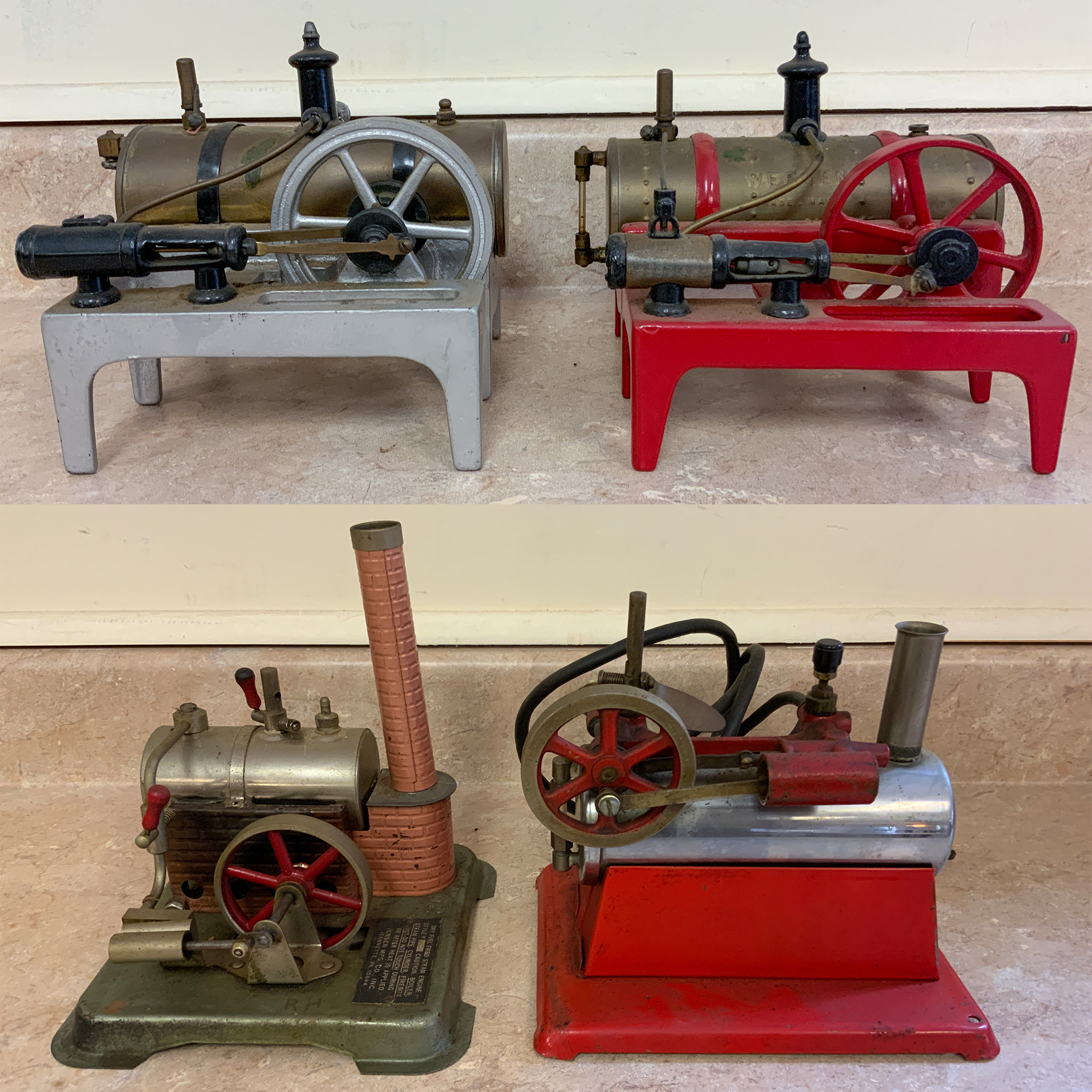 Appraisal: WEEDEN MODEL STEAM ENGINES AND STEAM ENGINE MODELS Including Empire