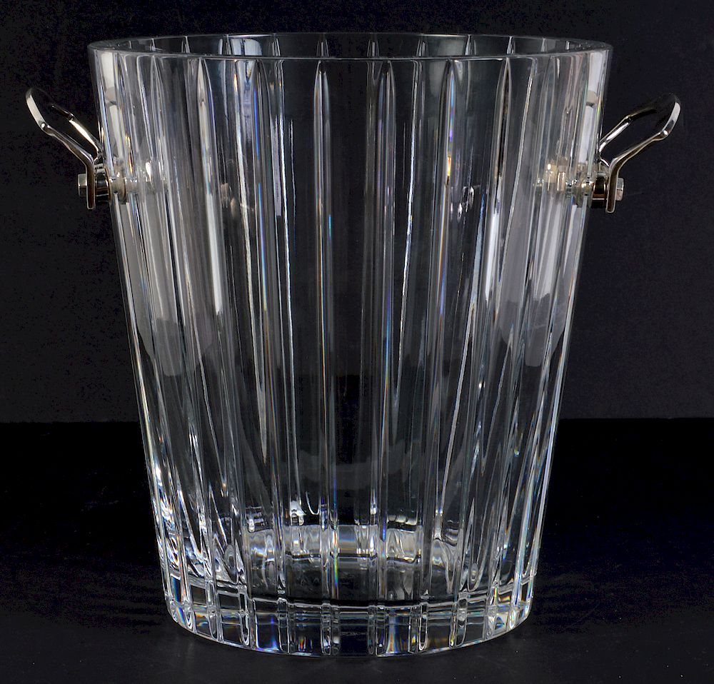 Appraisal: Baccarat Harmonie Crystal Champagne Cooler Vintage Baccarat 'Harmonie' crystal champagne