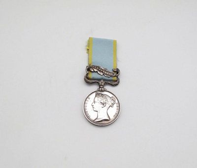 Appraisal: Crimea Medal clasp 'Sebastopol' J W Ferguson Ord C Fine