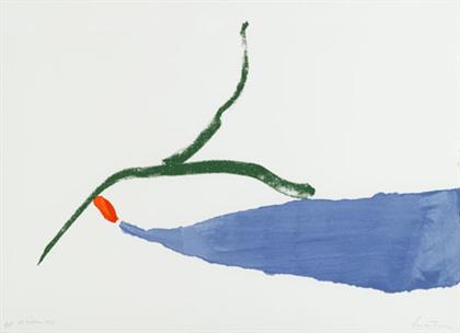 Appraisal: HELEN FRANKENTHALER american b A LITTLE ZEN from four pochoirs