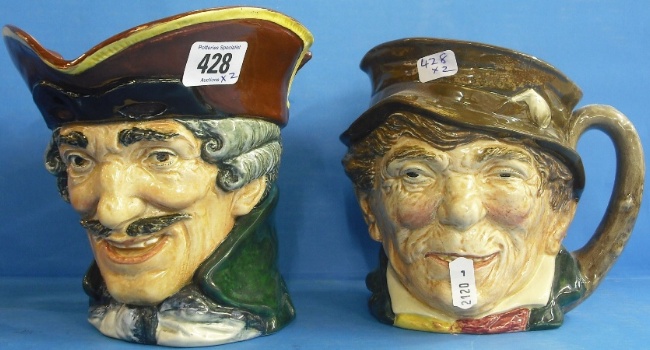 Appraisal: Royal Doulton Large Character Jug Paddy D And Dick Turpin