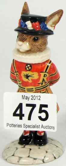 Appraisal: Royal Doulton Bunnykins Figure Beefeater DB for UKICC Boxed with