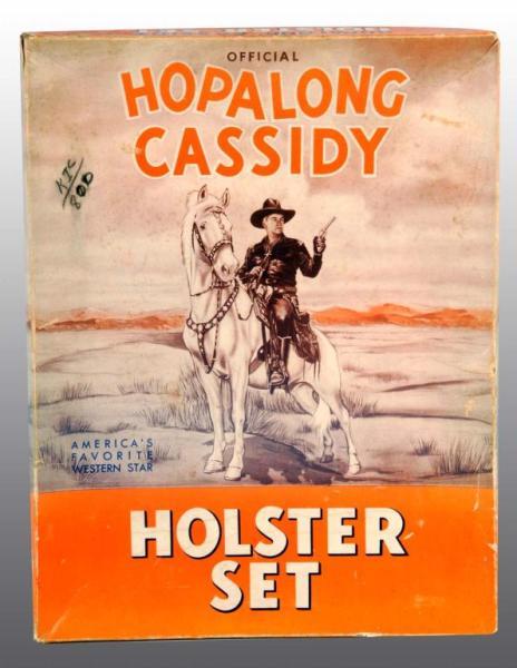 Appraisal: Hopalong Cassidy Toy Cap Gun Holster Set Description Includes original