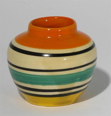 Appraisal: Liberty' a Clarice Cliff miniature vase probably a salesman's sample