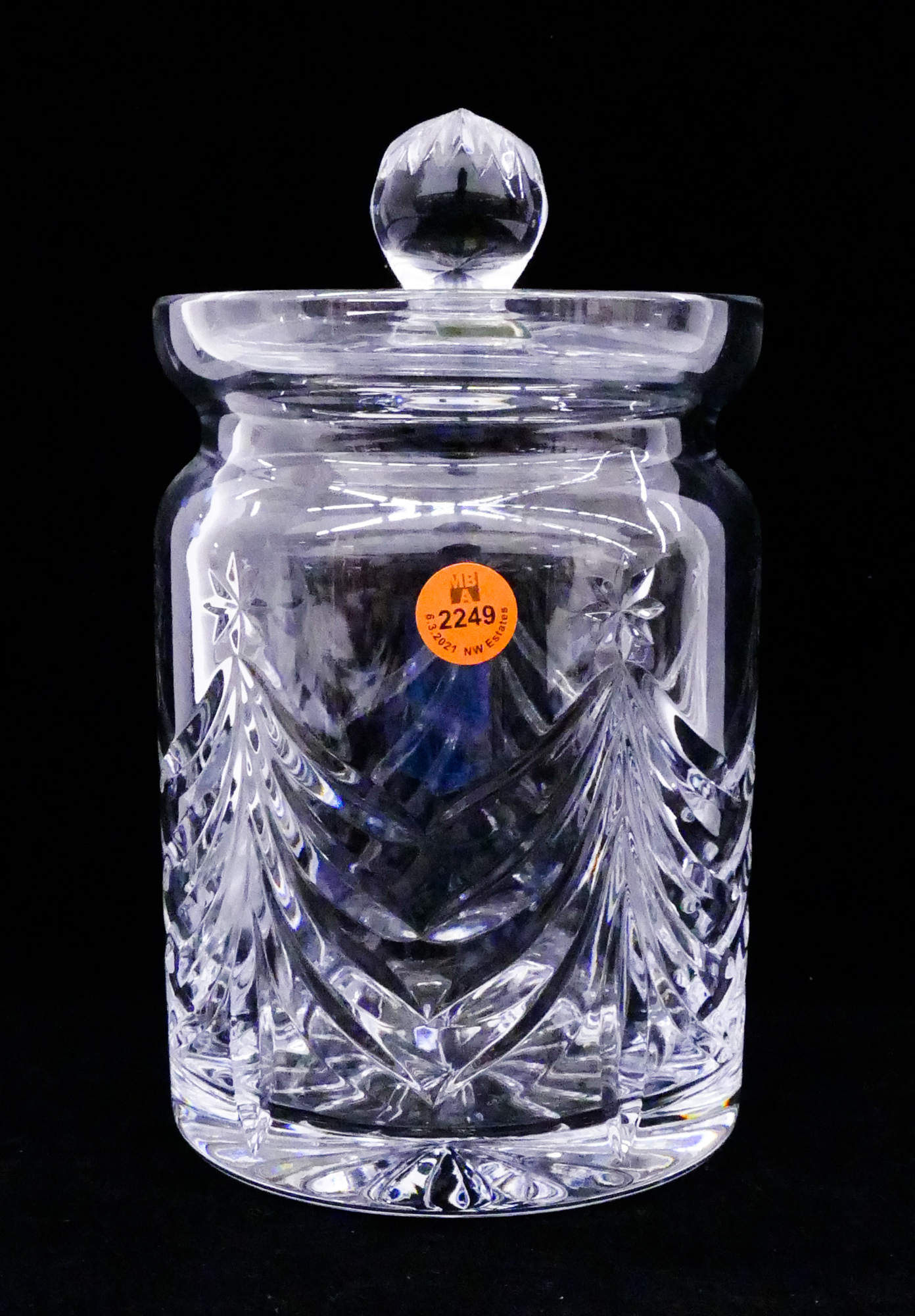 Appraisal: Waterford Marquis Crystal Jar- ''