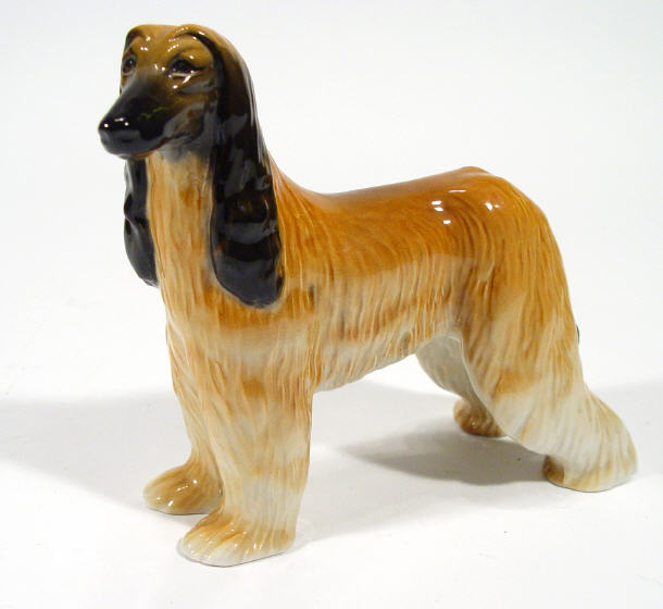 Appraisal: Hand painted Beswick 'Abjubah of Davlen' dog factory marks to