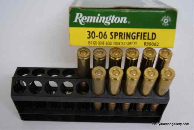 Appraisal: Remington - Box of Rifle CartridgesThis is a box of