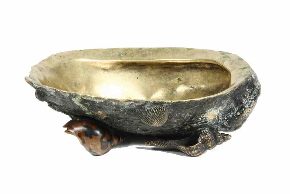 Appraisal: JAPANESE MIXED METAL BOWL - Meiji Period Bronze Copper Gold