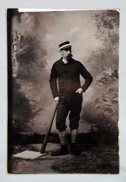 Appraisal: Baseball Photograph of the Athletics' Mathews Circa late th century