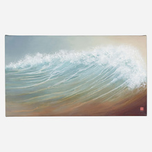 Appraisal: Rosamond Berg WAVE SWEEP III oil on canvas h w