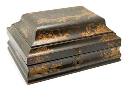 Appraisal: Louis XV Japanned Box Estimate -