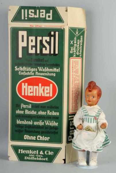 Appraisal: Persil Soap Advertising Doll Persil Box Condition Excellent Size Box